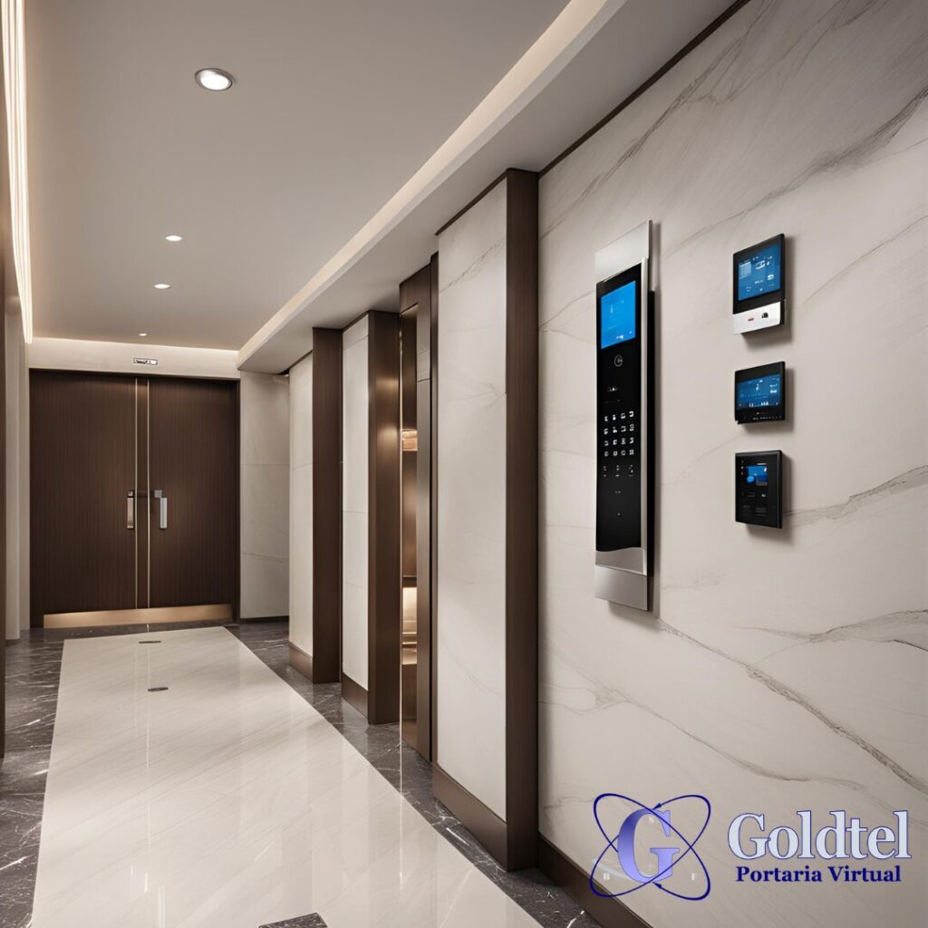 Sistema de Interfones para Condominios Goldtel.