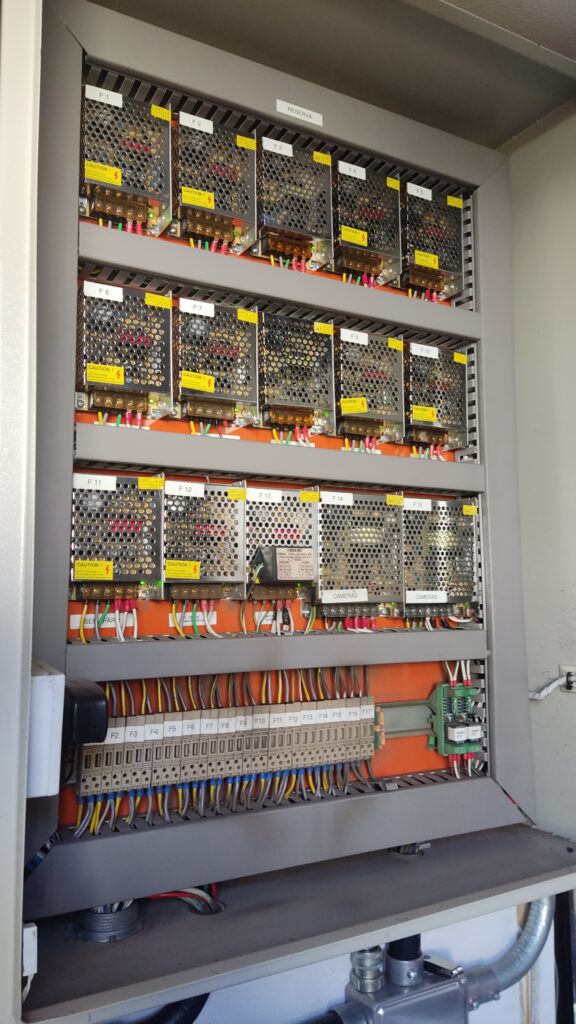 Painel de Controle Portaria Remota