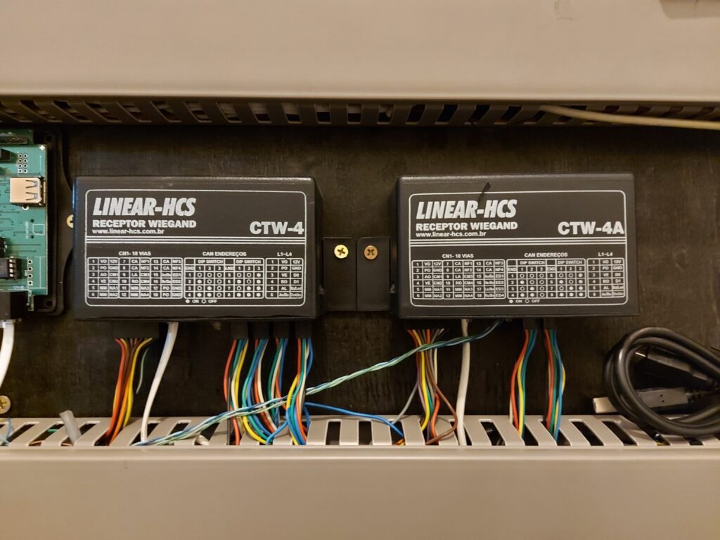 Quadro de Controle Portaria Remota