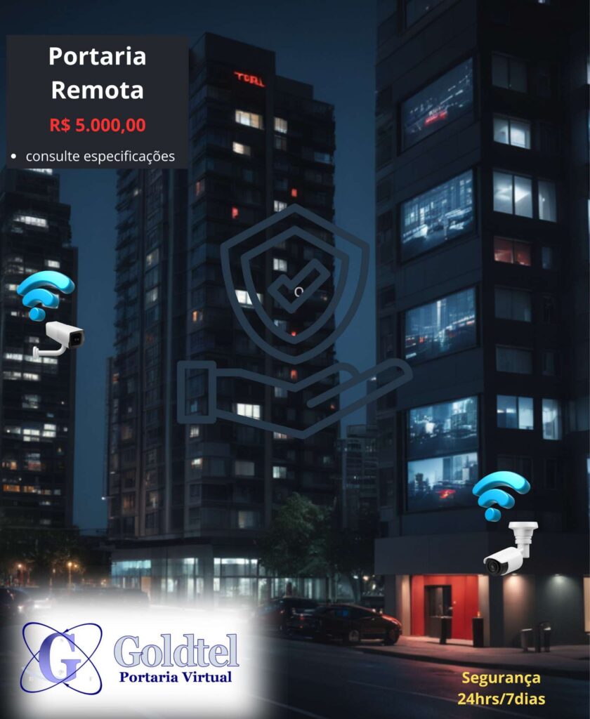Portaria Remota para Condominios Goldtel