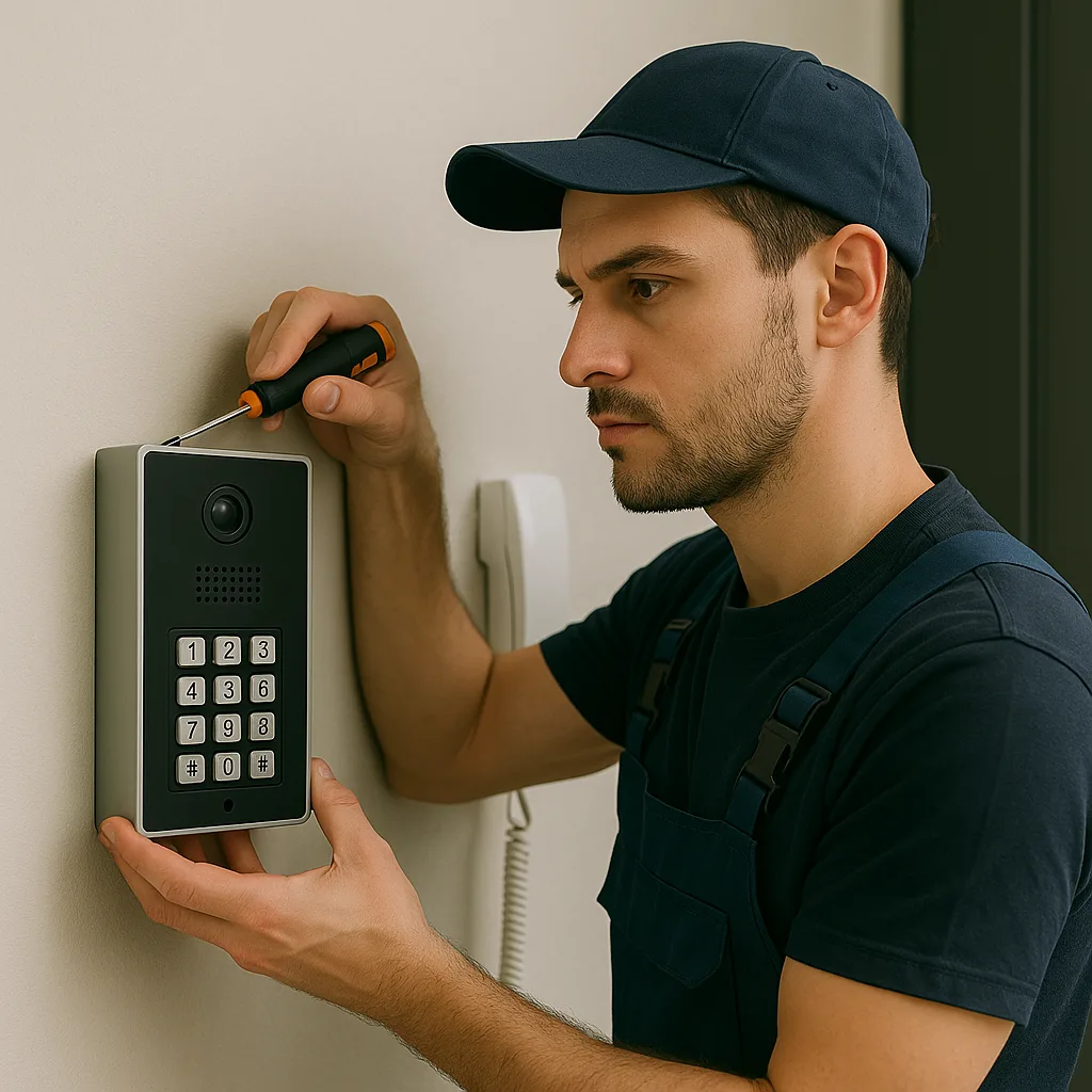 Instalação e Manutenção de Centrais de Interfones