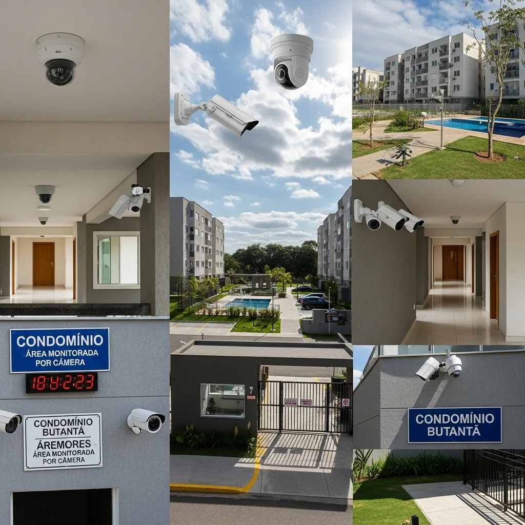 CFTV para Condomínios no Butantã
