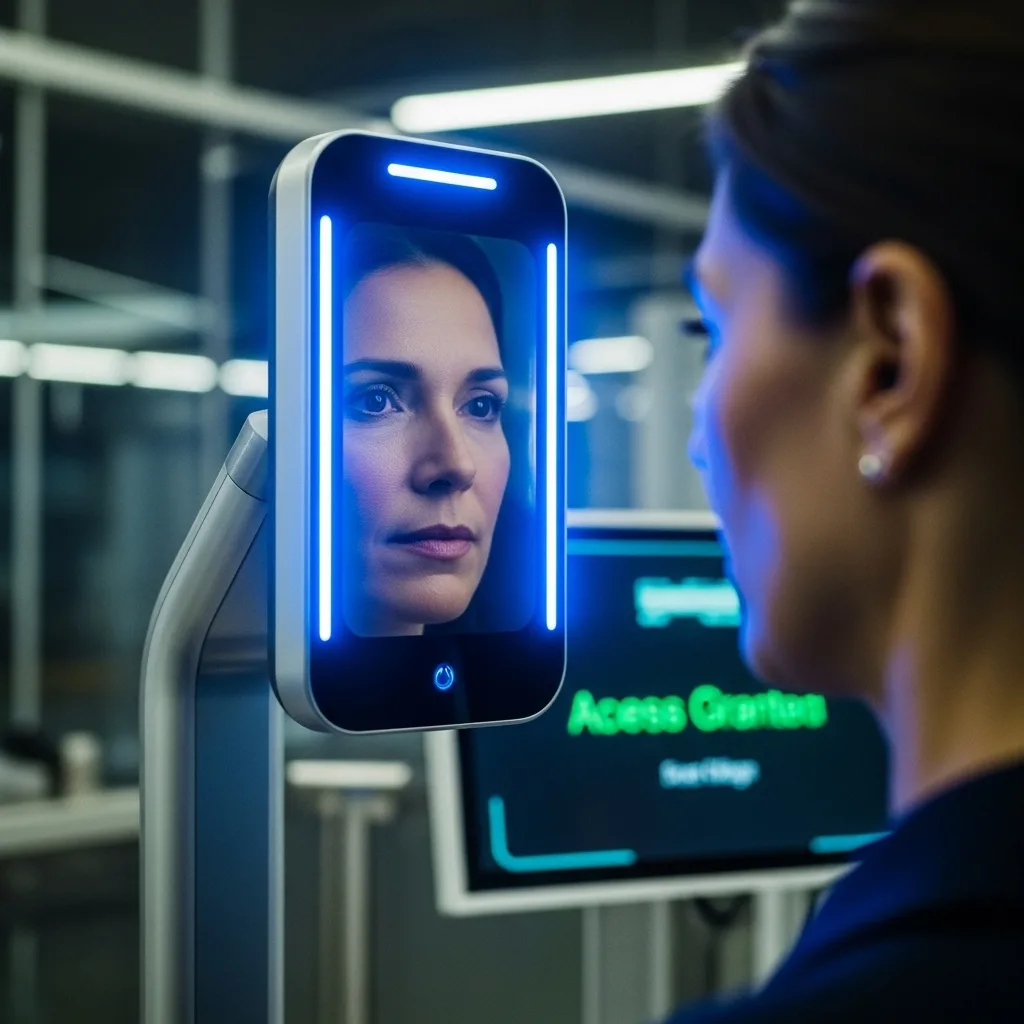 Controle Facial Biométrico A implementação do controle facial resolve problemas como filas em horários de pico e a falta de rastreabilidade de quem entra e sai. Com tecnologia avançada, incluindo inteligência artificial e integração com outros sistemas de segurança, ele garante que cada acesso seja registrado com precisão, facilitando auditorias e investigações. Além disso, a Goldtel Portaria Virtual, especialista na área, oferece projetos personalizados e suporte completo para assegurar a eficácia do sistema.