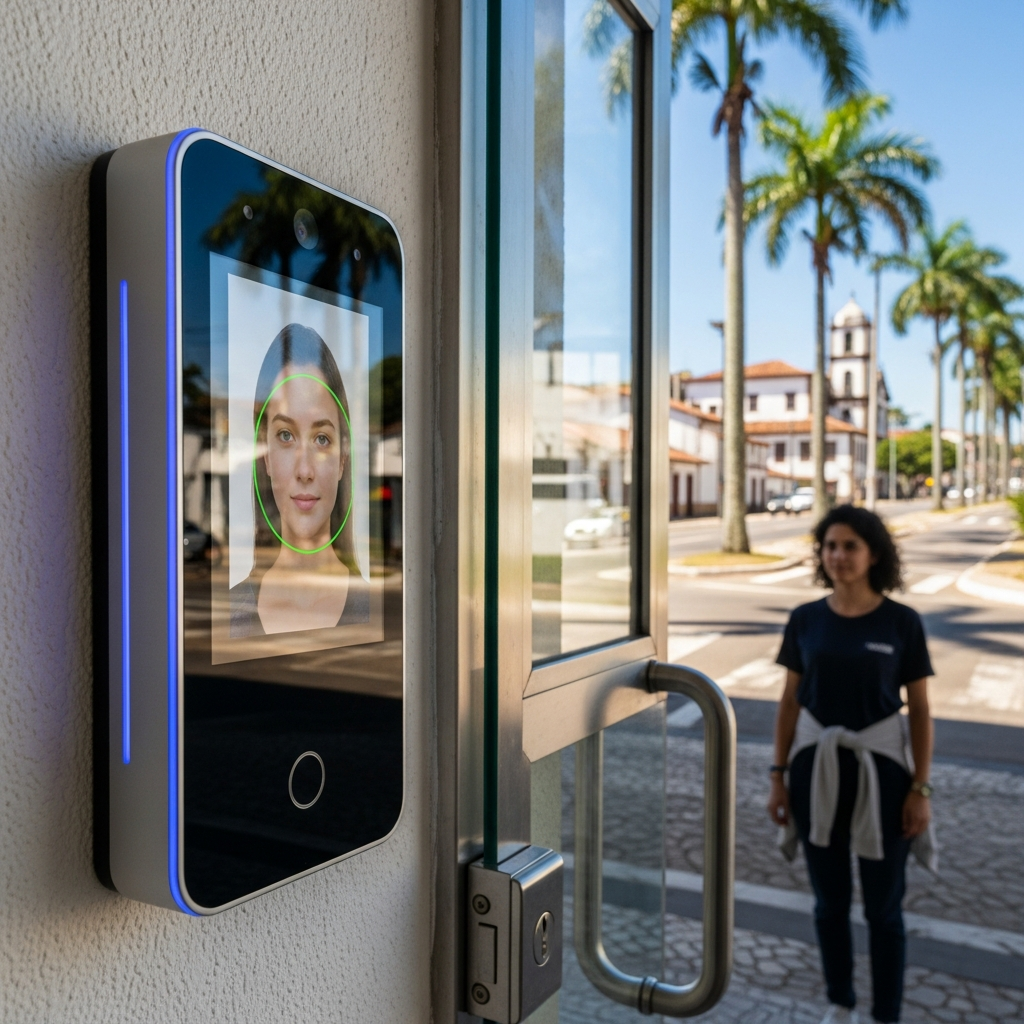 Controle biométrico na Penha
