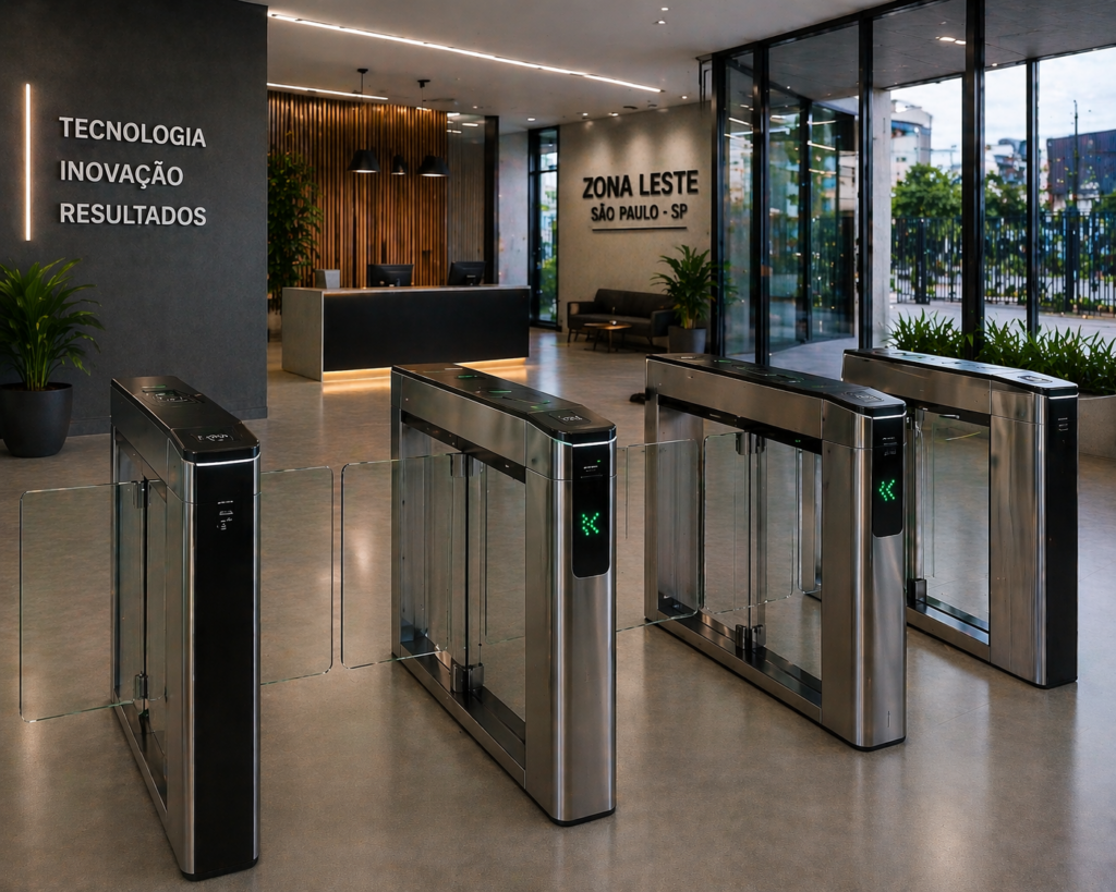 Catracas para empresa na Zona Leste