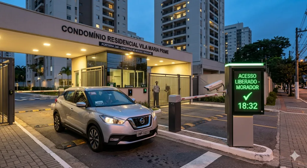 Controle veicular na Vila Maria