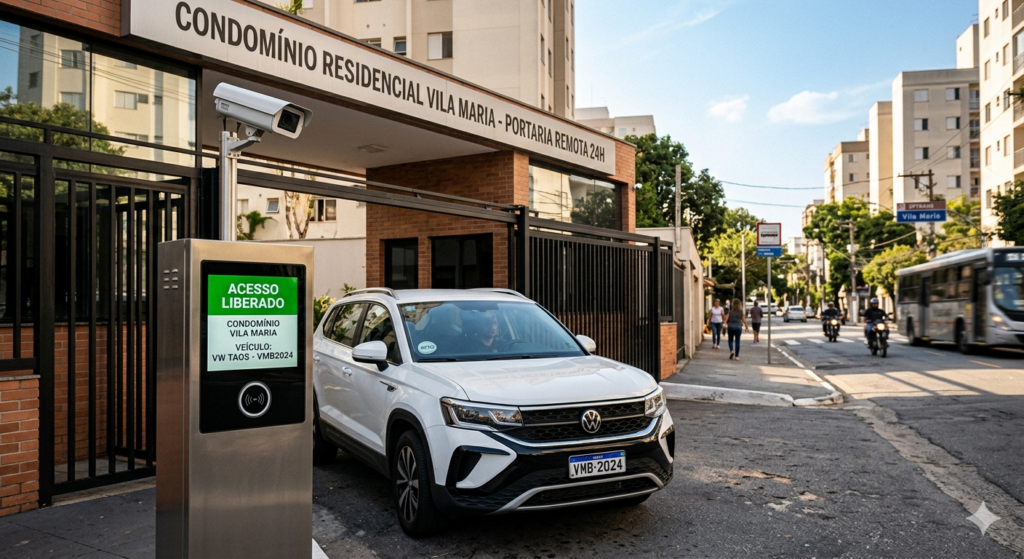 Controle veicular na Vila Maria
