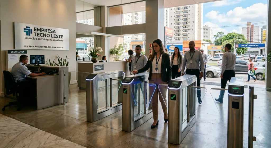 Catracas para empresa na Zona Leste