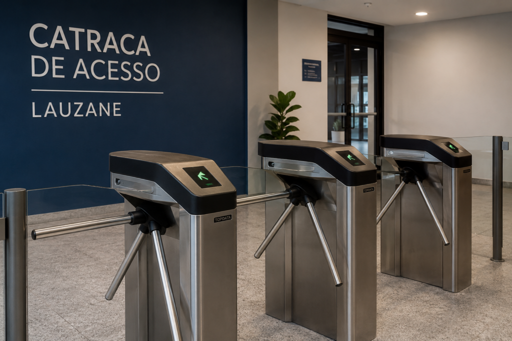 Catraca de acesso no Lauzane